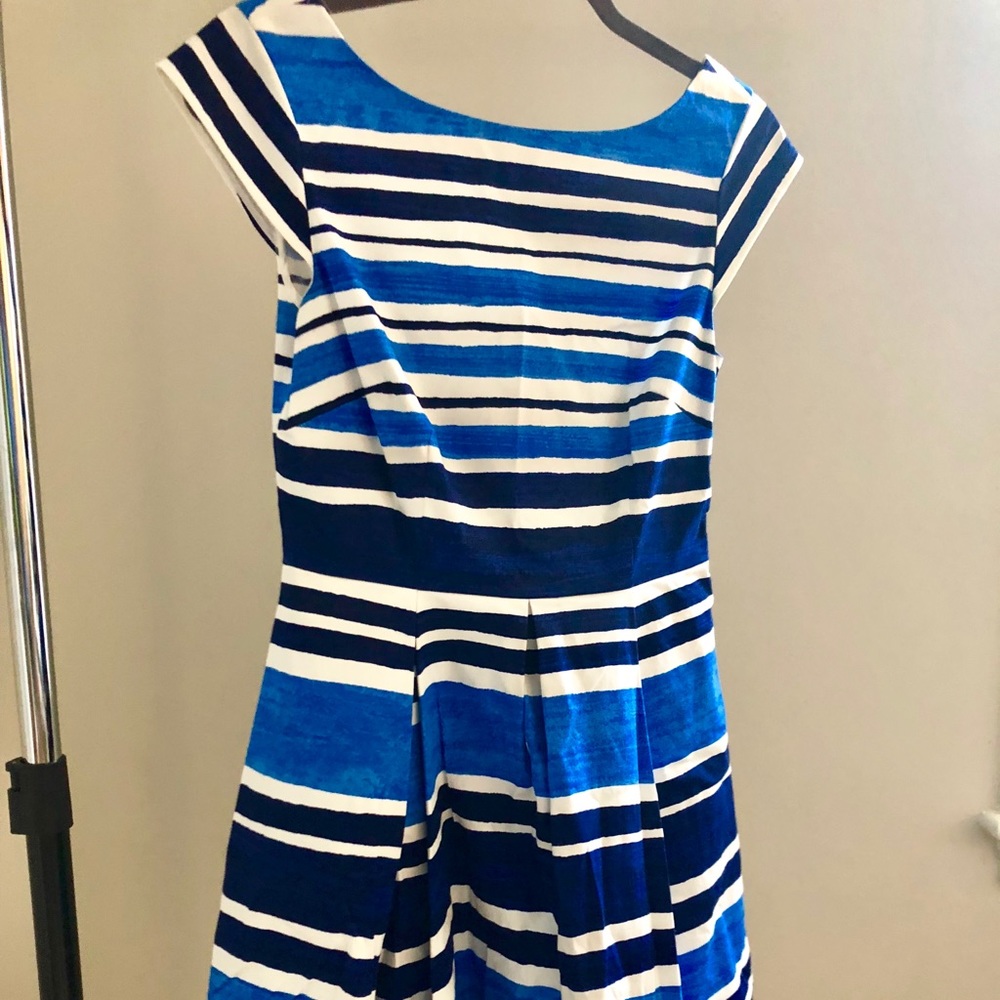 Kate Spade Blue Stripe Dress with Pockets!